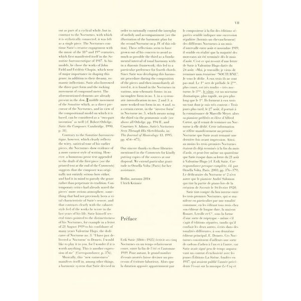 Henle Verlag Satie Nocturnes