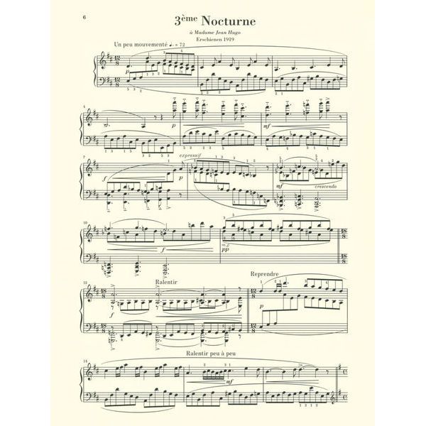 Henle Verlag Satie Nocturnes