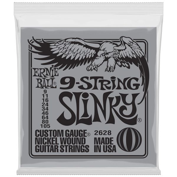 Ernie Ball 2628 Slinky 9-String