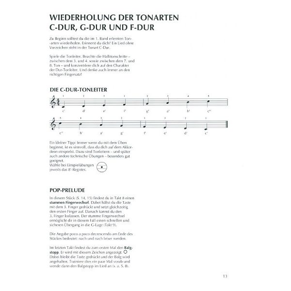 Schott Akkordeon Spielen Hobby 2
