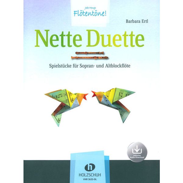 Holzschuh Verlag Flötentöne Nette Duette