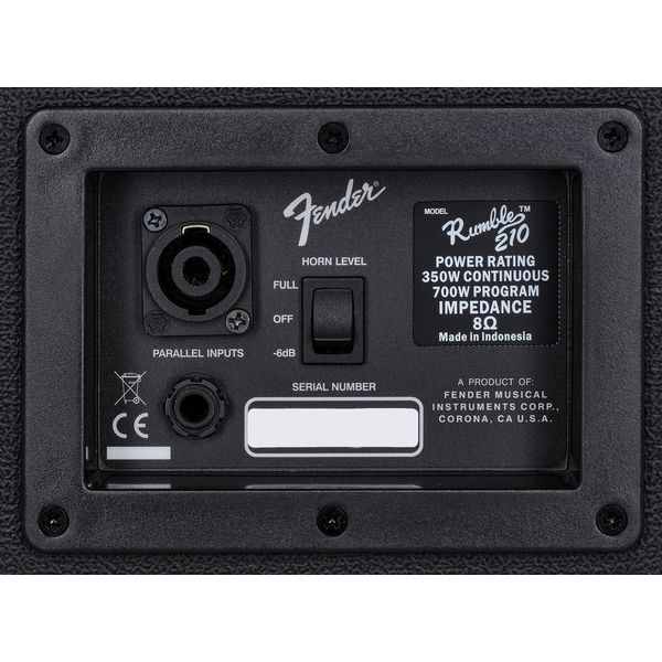 Fender Rumble 210 Cabinet V3