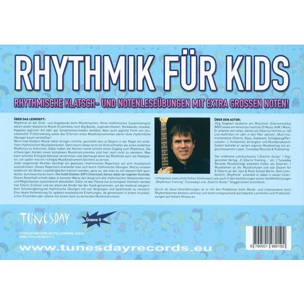 Tunesday Records Rhythmik for Kids