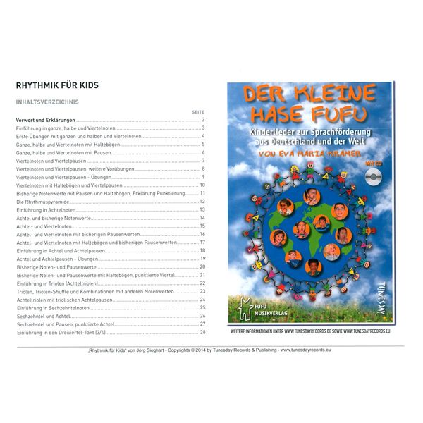 Tunesday Records Rhythmik for Kids
