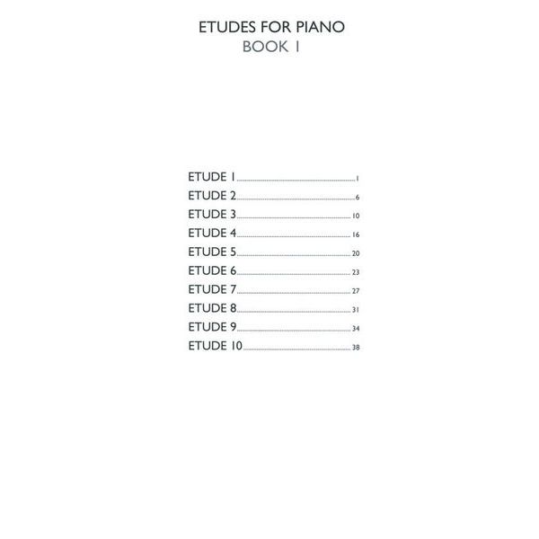 Dunvagen Music Publishers Philip Glass Piano Etudes