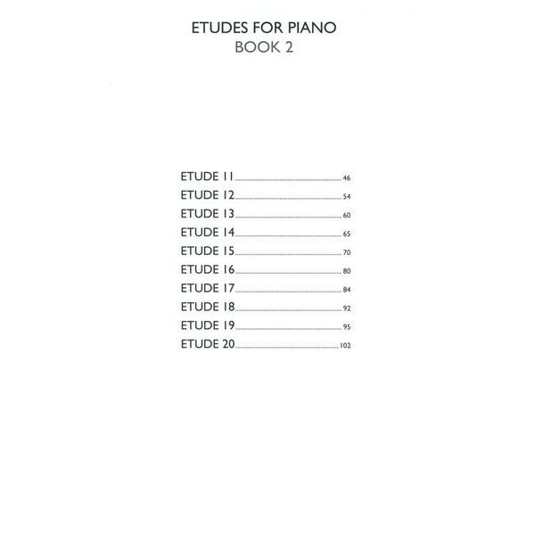 Dunvagen Music Publishers Philip Glass Piano Etudes