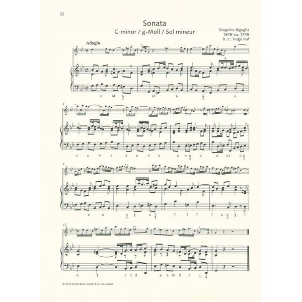 Schott Recorder Library