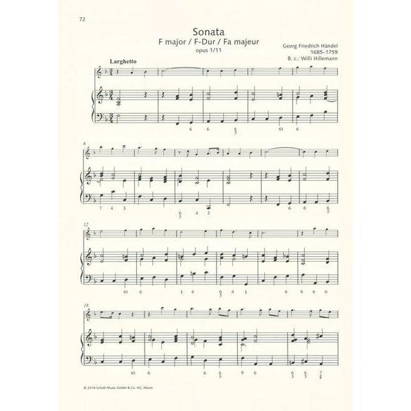 Schott Recorder Library