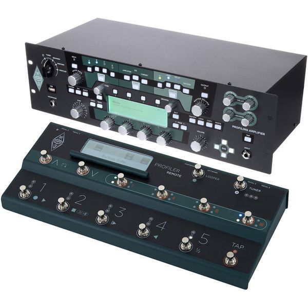 SALE爆買いKemper Power Rack Profiler Remote プロファイリングアンプ コントローラーセット 中古 良好 S6540967 ヘッド