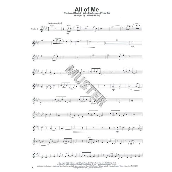 Hal Leonard Violin Play-Along Stirling Hit