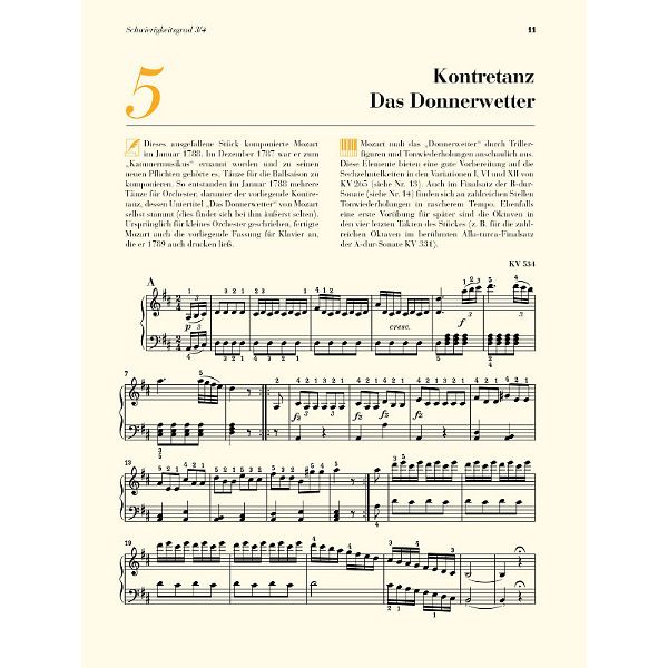 Henle Verlag Am Klavier Mozart