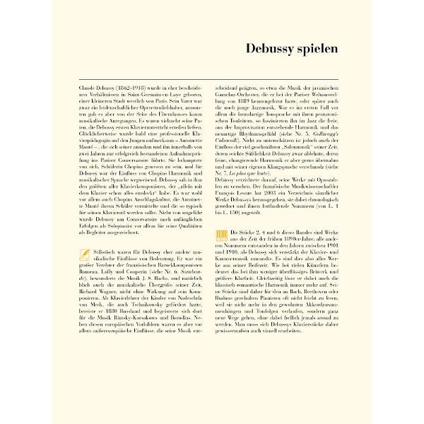 Henle Verlag Am Klavier Debussy