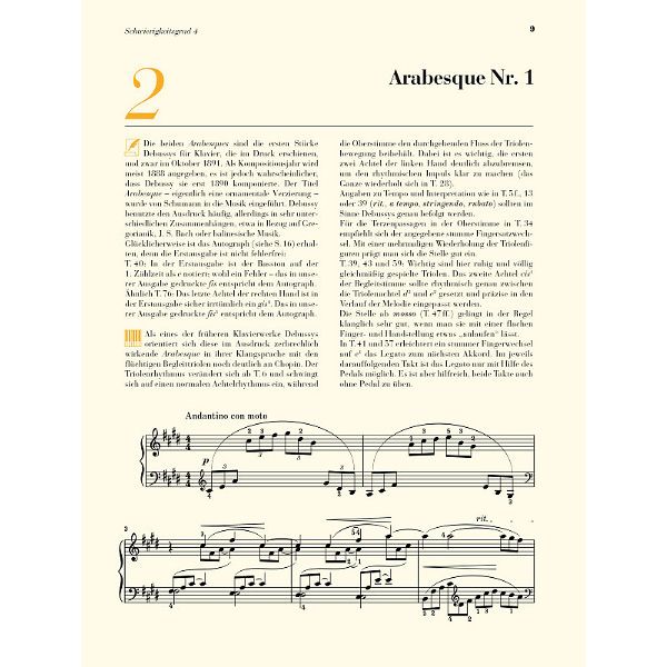 Henle Verlag Am Klavier Debussy