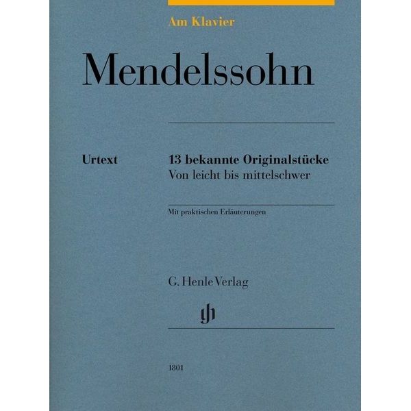 Henle Verlag Am Klavier Mendelssohn