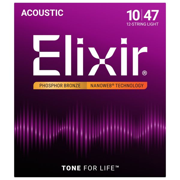 Elixir Nanoweb Light 12 Str. Phosphor
