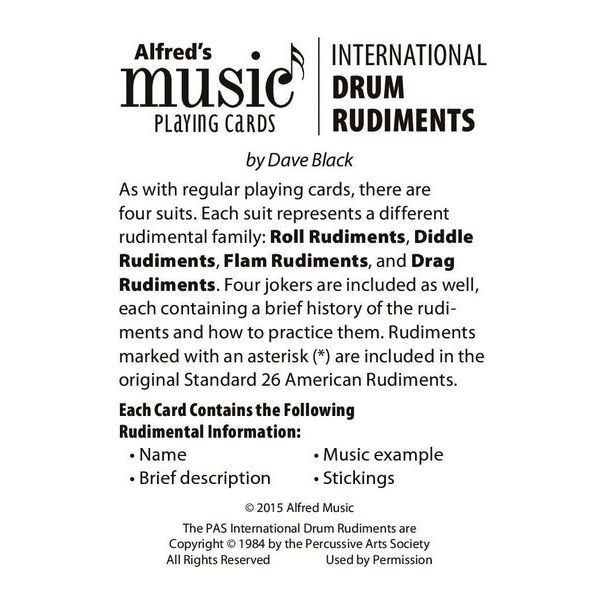 Alfred Music Publishing International Drum Rudiments
