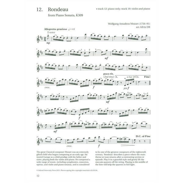 Oxford University Press Solo Time For Violin 1