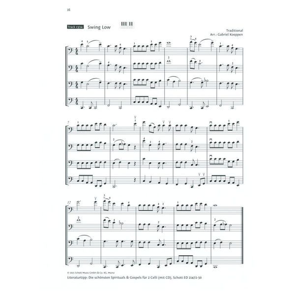 Schott Celloschule Spielbuch 3