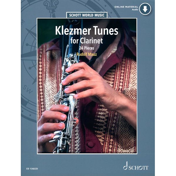 Schott Klezmer Tunes For Clarinet