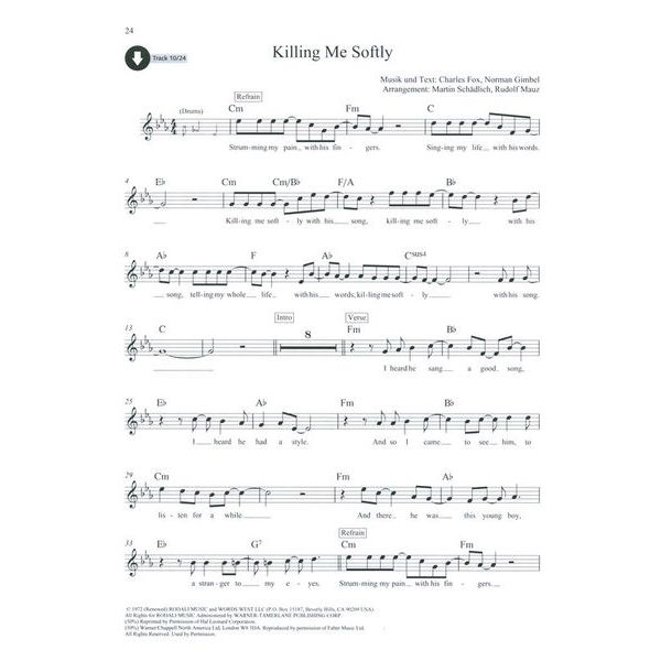 Schott Pop Ballads Clarinet