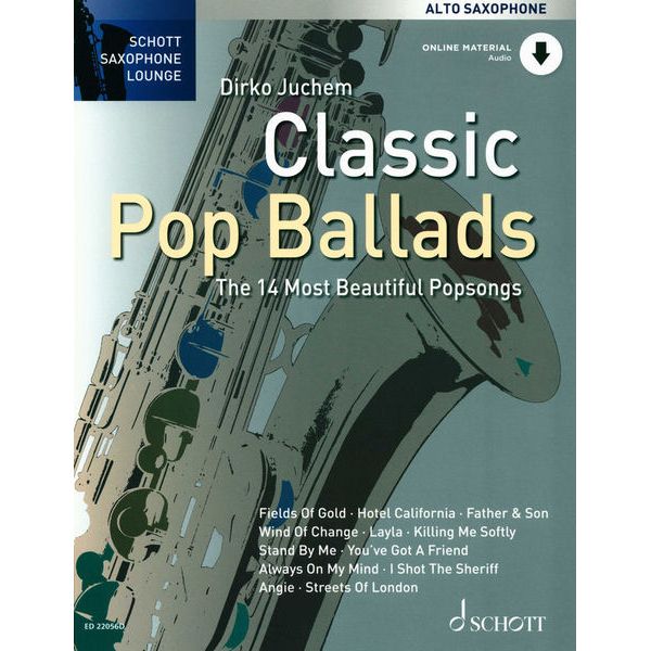 Schott Classic Pop Ballads A-Sax