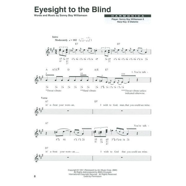 Hal Leonard Harmonica Play-Along Blues