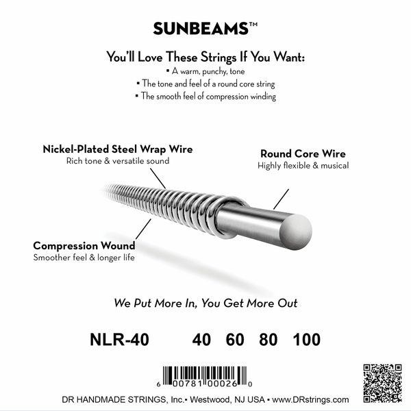 DR Strings Sunbeams NLR-40