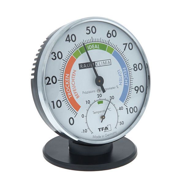 Indoor 3-in-1 Thermometer Hygrometer Barometer - China Thermo Hygrometer,  Environment Meter