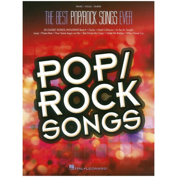 Hal Leonard Pop/Rock Songs