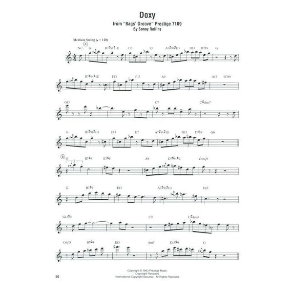 Hal Leonard Miles Davis Omnibook Eb