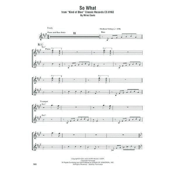 Hal Leonard Miles Davis Omnibook Eb