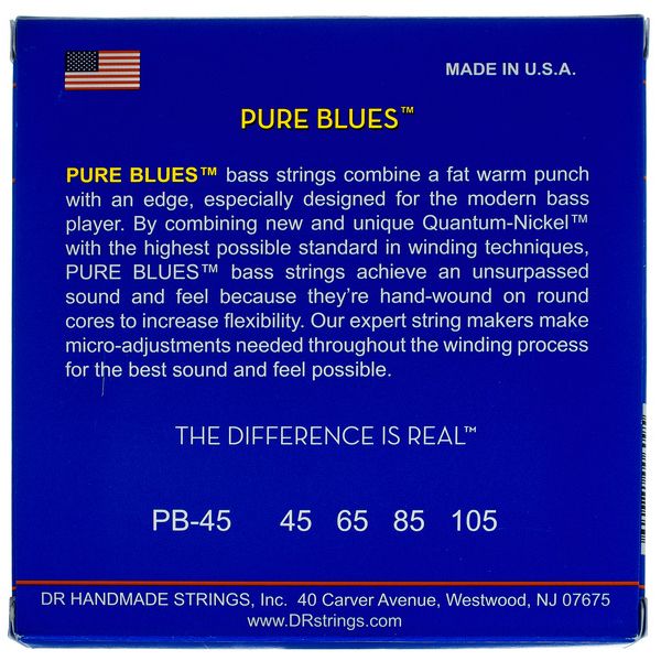 DR Strings Pure Blues PB-45