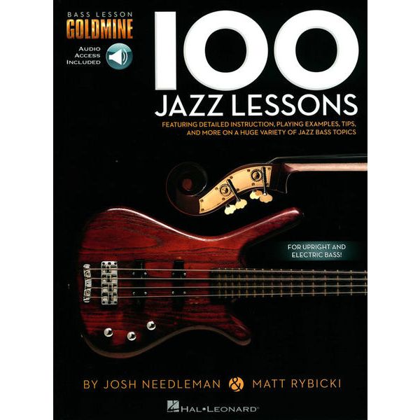 Hal Leonard 100 Jazz Lessons Bass