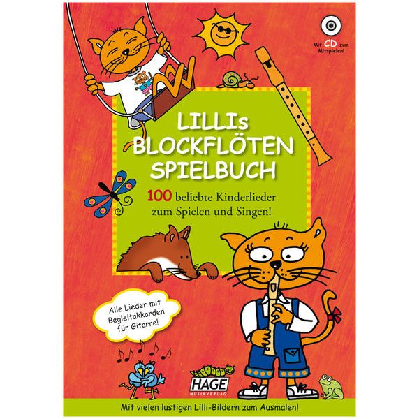 Hage Musikverlag Lillis Blockflöten Spielbuch