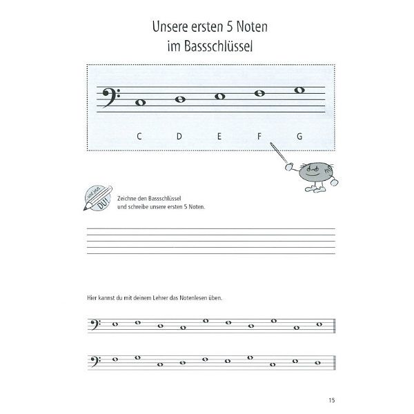 Edition Dux Kleine Notenrätsel Violin+Bass