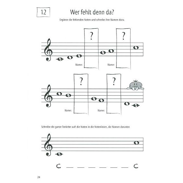 Edition Dux Kleine Notenrätsel Violin+Bass