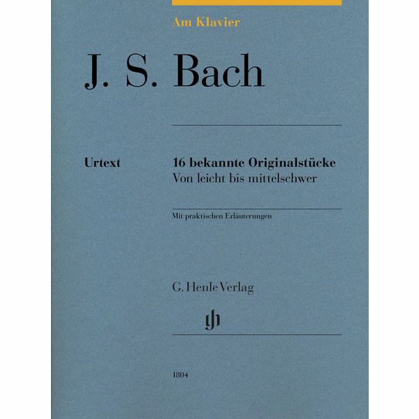 Henle Verlag Am Klavier Bach