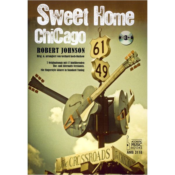 Acoustic Music Books Sweet Home Chicago