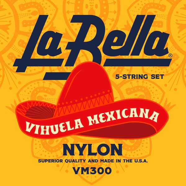 La Bella VM300 Vihuela Mexicana