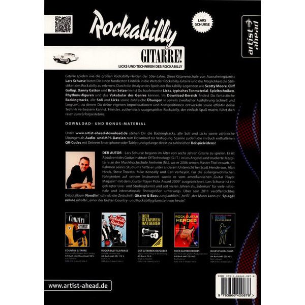 Artist Ahead Musikverlag Rockabilly Gitarre