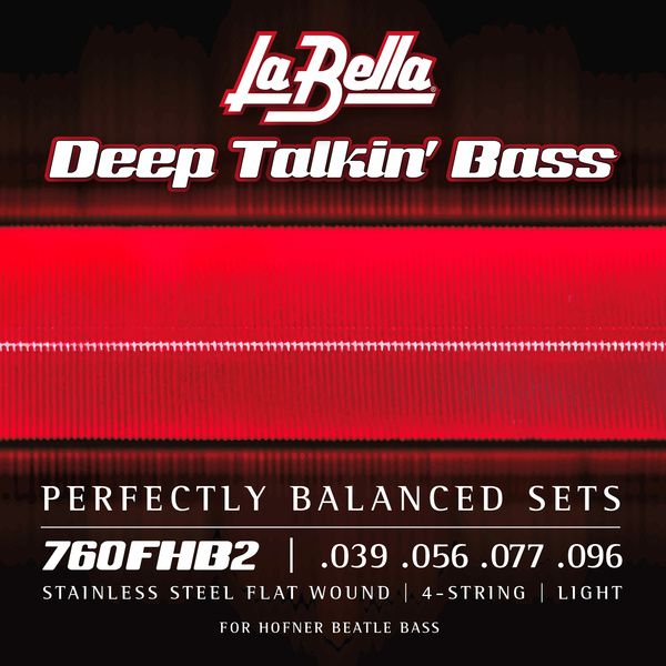 La Bella 760FHB2 Beatle Bass String Set