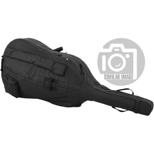 Petz Double Bass Bag 3/4 BK 15mm