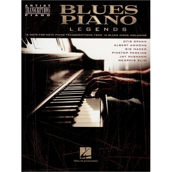 Hal Leonard Blues Piano Legends