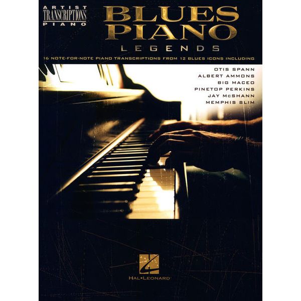 Hal Leonard Blues Piano Legends