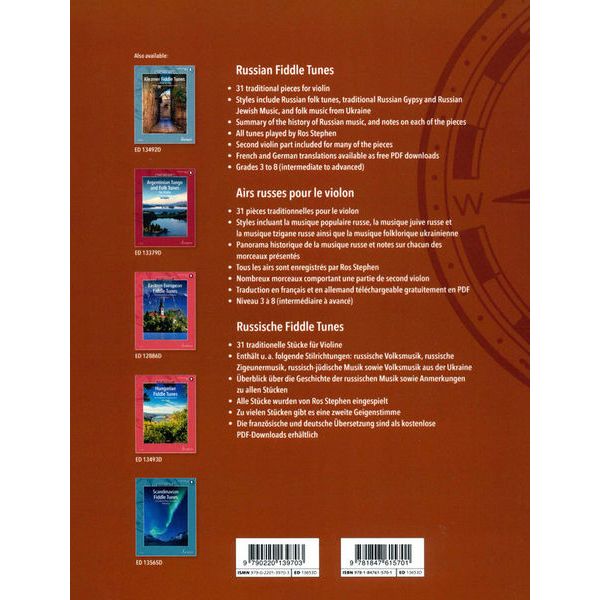 Schott Russian Fiddle Tunes