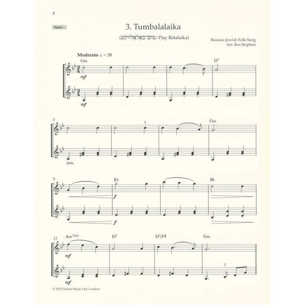 Schott Russian Fiddle Tunes