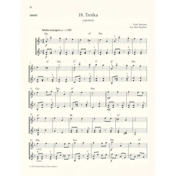 Schott Russian Fiddle Tunes