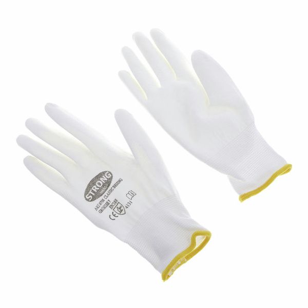 Thomann Nylon gloves white size 7