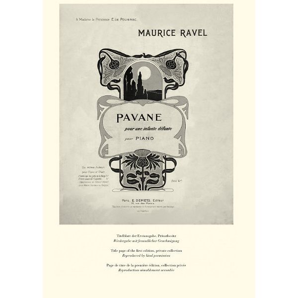 Henle Verlag Ravel Pavane Piano