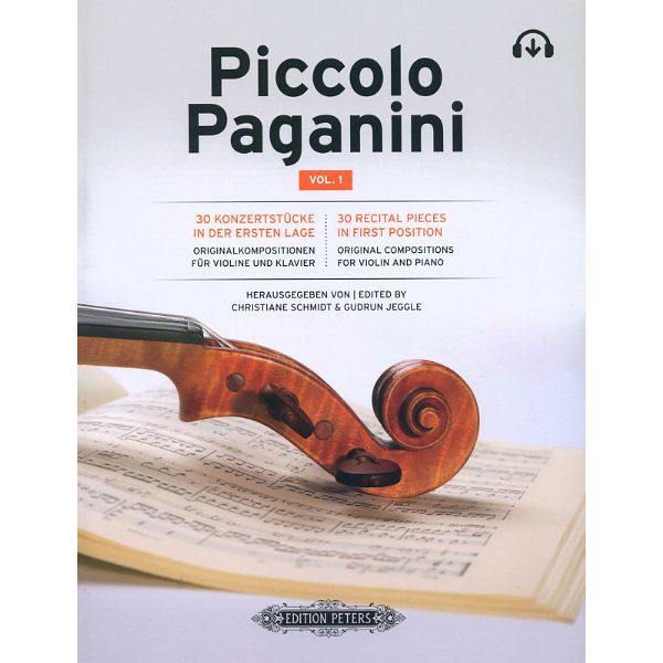 Edition Peters Piccolo Paganini 1